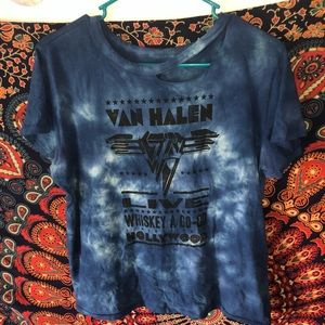 VAN HALEN TIE DYE TSHIRT🔥💥